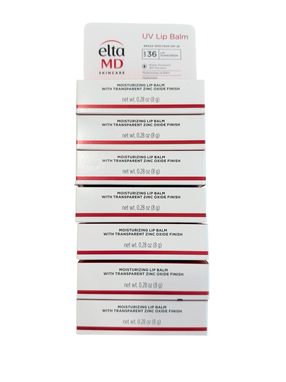 Elta MD Lip Balm SPF 36 Sunscreen - LOT OF 7 - Expired 5/2026